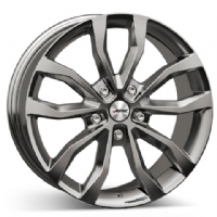 Autec Uteca 8"X18-5/112  ET38 Titanium Silver (730 Kg)